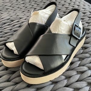 Vince Zena Platform x Cross Sling